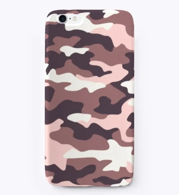 iPhone Camo Print Phone Case 